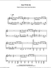 Cover icon of Start With Me sheet music for voice, piano or guitar by Del Amitri, intermediate skill level