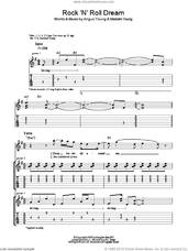 Cover icon of Rock 'N' Roll Dream sheet music for guitar (tablature) by AC/DC, Angus Young and Malcolm Young, intermediate skill level