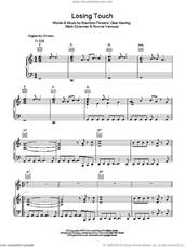 Cover icon of Losing Touch sheet music for voice, piano or guitar by The Killers, Brandon Flowers, Dave Keuning, Mark Stoermer and Ronnie Vannucci, intermediate skill level