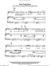 Cover icon of Not That Kind sheet music for voice, piano or guitar by Anastacia, intermediate skill level