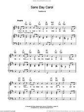 Cover icon of Sans Day Carol sheet music for voice, piano or guitar, intermediate skill level