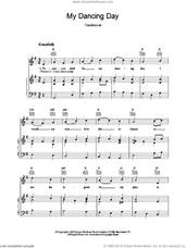 Cover icon of My Dancing Day sheet music for voice, piano or guitar, intermediate skill level