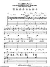Cover icon of Send Him Away sheet music for guitar (tablature) by Franz Ferdinand, Alexander Kapranos, Nicholas McCarthy, Paul Thomson and Robert Hardy, intermediate skill level