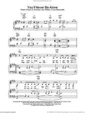 Cover icon of You'll Never Be Alone sheet music for voice, piano or guitar by Anastacia, intermediate skill level