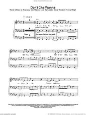 Cover icon of Don't Cha Wanna sheet music for voice, piano or guitar by Anastacia, intermediate skill level