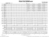 Cover icon of Theme from Spider-Man (arr. Roger Holmes) (COMPLETE) sheet music for jazz band by Paul Francis Webster, Bob Harris, Bob Harris and Paul Francis Webster and Roger Holmes, intermediate skill level