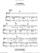Cover icon of Temptation sheet music for voice, piano or guitar by Tom Waits, intermediate skill level