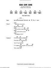 Cover icon of Do Or Die sheet music for guitar (chords) by Super Furry Animals, Cian Ciaran, Dafydd Ieuan, Gruff Rhys, Guto Pryce and Huw Bunford, intermediate skill level