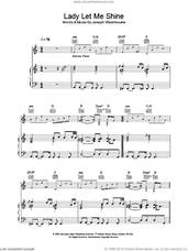 Cover icon of Lady Let Me Shine sheet music for voice, piano or guitar by Toploader, intermediate skill level