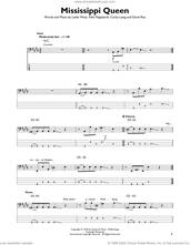Cover icon of Mississippi Queen sheet music for bass solo by Mountain, Corky Laing, David Rea, Felix Pappalardi and Leslie West, intermediate skill level