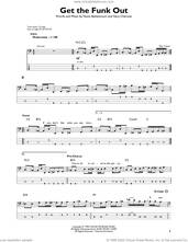 Cover icon of Get The Funk Out sheet music for bass solo by Extreme, Gary Cherone and Nuno Bettencourt, intermediate skill level