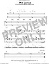 Cover icon of I Will Survive sheet music for bass solo by Gloria Gaynor, Dino Fekaris and Frederick Perren, intermediate skill level