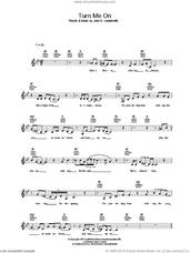 Cover icon of Turn Me On sheet music for voice and other instruments (fake book) by Norah Jones, intermediate skill level