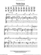 Cover icon of Painter Song sheet music for guitar (tablature) by Norah Jones, intermediate skill level