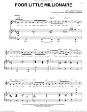 Cover icon of Poor Little Millionaire (from Some Like It Hot) sheet music for voice, piano or guitar by Marc Shaiman & Scott Wittman, Marc Shaiman and Scott Wittman, intermediate skill level