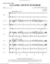 Cover icon of A Classic Advent Flourish (COMPLETE) sheet music for orchestra/band (Consort) by Wolfgang Amadeus Mozart, Charles Wesley and Jon Paige, intermediate skill level