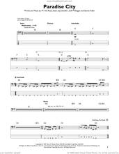 Cover icon of Paradise City sheet music for bass solo by Guns N' Roses, Axl Rose, Duff McKagan, Slash and Steven Adler, intermediate skill level