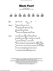 Cover icon of Black Pearl sheet music for guitar (chords) by Horace Faith, Irwin Levine, Phil Spector and Toni Wine, intermediate skill level