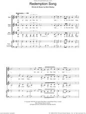 Cover icon of Redemption Song (arr. Barrie Carson Turner) sheet music for choir (SSA: soprano, alto) by Eternal, Barrie Carson Turner and Bob Marley, intermediate skill level