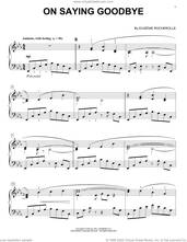 Cover icon of On Saying Goodbye sheet music for piano solo by Eugenie Rocherolle, intermediate skill level