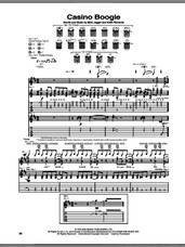 Cover icon of Casino Boogie sheet music for guitar (tablature) by The Rolling Stones, Keith Richards and Mick Jagger, intermediate skill level