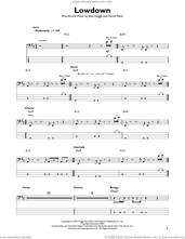 Cover icon of Lowdown sheet music for bass solo by Boz Scaggs, Miscellaneous and David Paich, intermediate skill level