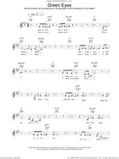 Cover icon of Green Eyes sheet music for voice and other instruments (fake book) by Coldplay, intermediate skill level