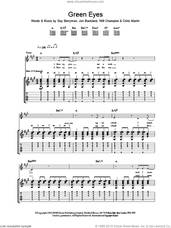 Cover icon of Green Eyes sheet music for guitar (tablature) by Coldplay, intermediate skill level