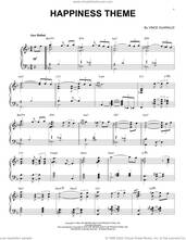 Cover icon of Happiness Theme [Jazz version] (arr. Brent Edstrom) sheet music for piano solo by Vince Guaraldi and Brent Edstrom, intermediate skill level