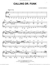 Cover icon of Calling Dr. Funk [Jazz version] (arr. Brent Edstrom) sheet music for piano solo by Vince Guaraldi and Brent Edstrom, intermediate skill level