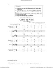 Cover icon of Canto de Pilon sheet music for choir (SAB: soprano, alto, bass) by Cristian Grases and Traditional from Venezuela, intermediate skill level