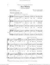 Cover icon of Ave Maria sheet music for choir (SAB: soprano, alto, bass) by Jacob Arcadelt, J. Edmund Hughes and Pierre-Louis-Philippe Dietsch, intermediate skill level