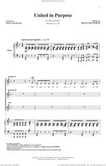 Cover icon of United In Purpose sheet music for choir (SSA: soprano, alto) by Rollo Dilworth and Maya Angelou, intermediate skill level