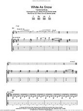 Cover icon of White As Snow sheet music for guitar (tablature) by U2, Brian Eno, Daniel Lanois and Miscellaneous, intermediate skill level