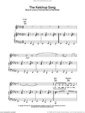 Cover icon of The Ketchup Song sheet music for voice, piano or guitar by Las Ketchup, intermediate skill level