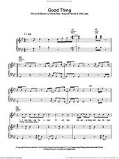 Cover icon of Good Thing sheet music for voice, piano or guitar by Gareth Gates, intermediate skill level