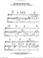 Cover icon of Tell Me One More Time sheet music for voice, piano or guitar by Gareth Gates, intermediate skill level