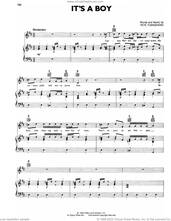 Cover icon of It's A Boy sheet music for voice, piano or guitar by The Who and Pete Townshend, intermediate skill level