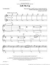 Cover icon of Lift Me Up (from Black Panther: Wakanda Forever) (arr. Mac Huff) (complete set of parts) sheet music for orchestra/band (Rhythm) by Rihanna, Ludwig Goransson, Mac Huff, Robyn Fenty, Ryan Coogler and Temilade Openiyi, intermediate skill level