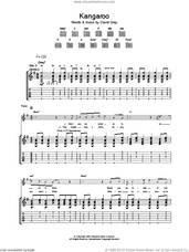 Cover icon of Kangaroo sheet music for guitar (tablature) by David Gray, intermediate skill level