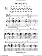 Cover icon of Easy Way To Cry sheet music for guitar (tablature) by David Gray, intermediate skill level