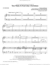 Cover icon of You Make It Feel Like Christmas (arr. Mac Huff) (complete set of parts) sheet music for orchestra/band (Rhythm) by Gwen Stefani featuring Blake Shelton, Blake Shelton, Gwen Stefani, Justin Tranter, Mac Huff and Michael Busbee, intermediate skill level