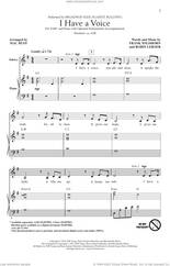 Cover icon of I Have A Voice (arr. Mac Huff) sheet music for choir (SAB: soprano, alto, bass) by Broadway Kids Against Bullying, Mac Huff, Frank Wildhorn and Robin Lerner, intermediate skill level