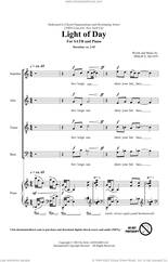 Cover icon of Light Of Day sheet music for choir (SSA: soprano, alto) by Philip Silvey, intermediate skill level