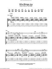 Cover icon of Who Brings Joy sheet music for guitar (tablature) by Paul Weller, intermediate skill level
