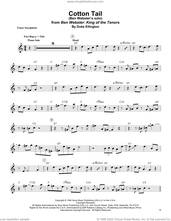 Cover icon of Cotton Tail sheet music for tenor saxophone solo (transcription) by Ben Webster and Duke Ellington, intermediate tenor saxophone (transcription)