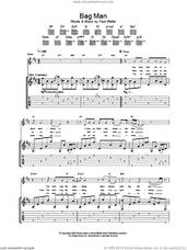Cover icon of Bag Man sheet music for guitar (tablature) by Paul Weller, intermediate skill level