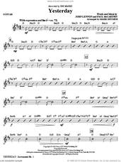 Cover icon of Yesterday (arr. Mark Brymer) (complete set of parts) sheet music for orchestra/band (Rhythm) by The Beatles, John Lennon, Mark Brymer and Paul McCartney, intermediate skill level