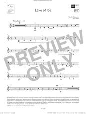 Cover icon of Lake of Ice (Grade 2, B3, from the ABRSM Violin Syllabus from 2024) sheet music for violin solo by Shruthi Rajasekar, classical score, intermediate skill level