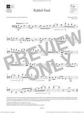 Cover icon of Rabbit Foot (Grade 3, A3, from the ABRSM Cello Syllabus from 2024) sheet music for cello solo by Florence Price, David Blackwell and Kathy Blackwell, classical score, intermediate skill level